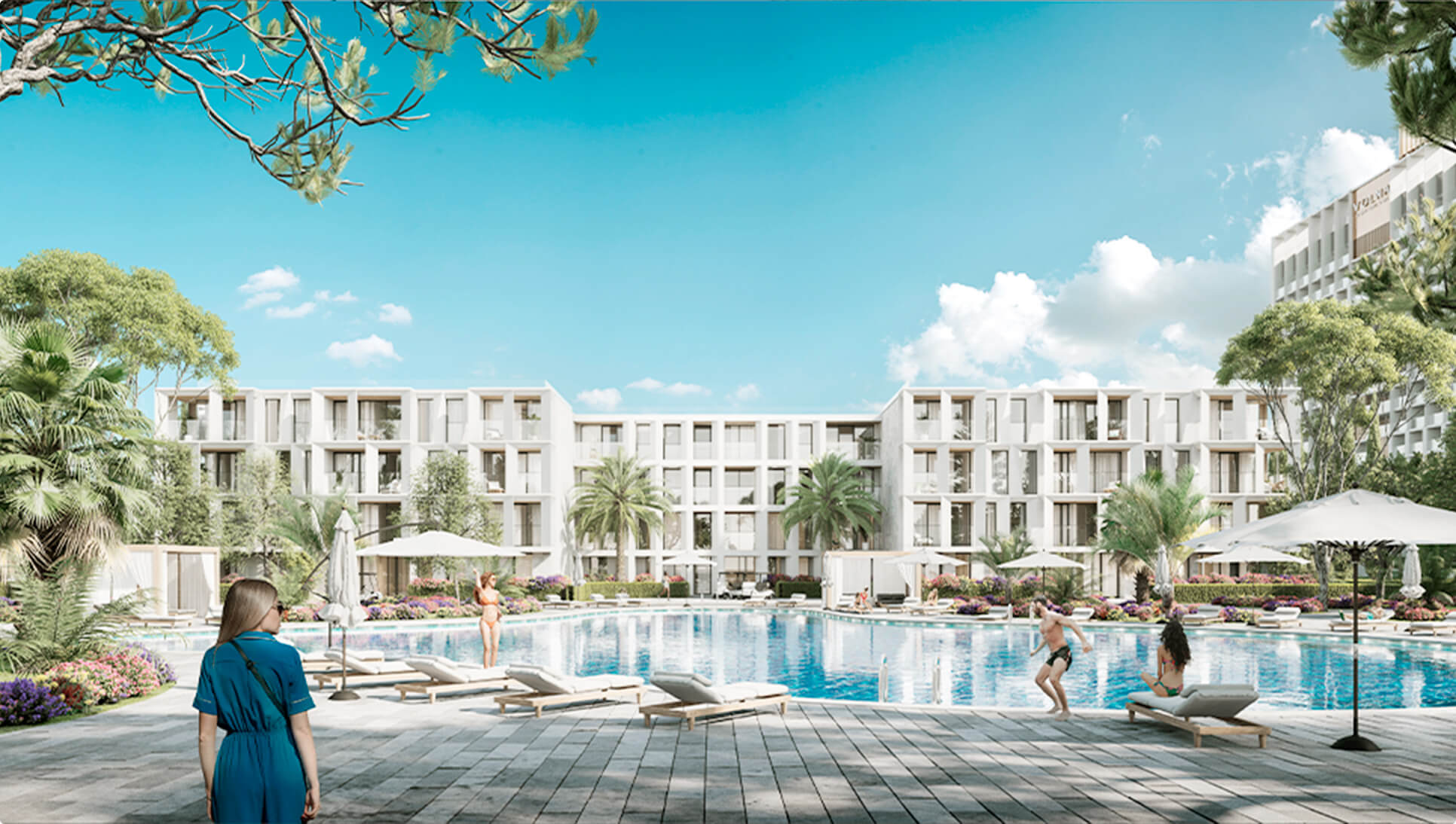 Панорамная архитектура Volna Residence